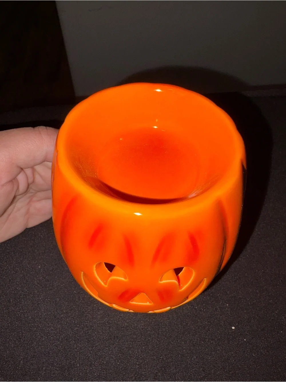 Scentsy Orange Pumpkin Jack-O'-Lantern Plug-In Warmer